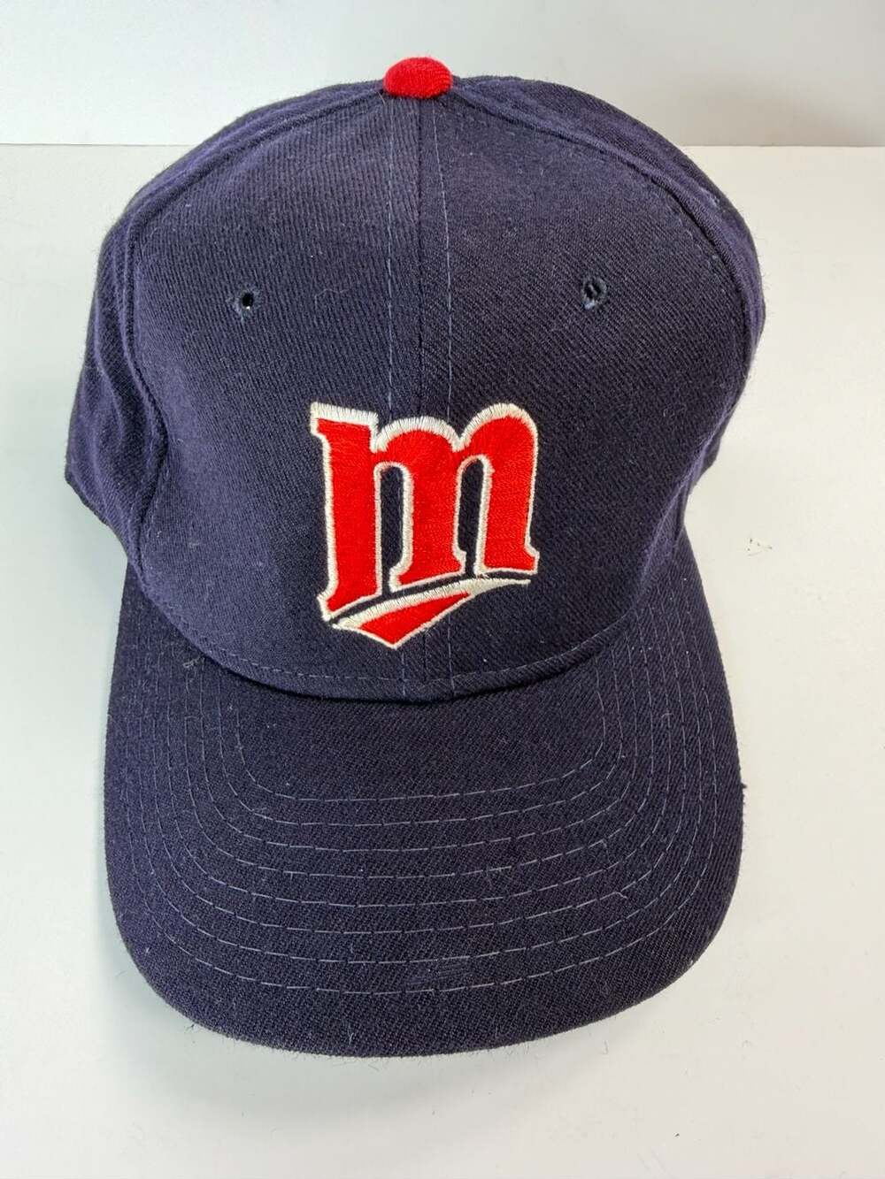 Vintage Sports Specialties Minnesota Twins Fitted Hat 7 1/8 MLB 100% Wool Cap